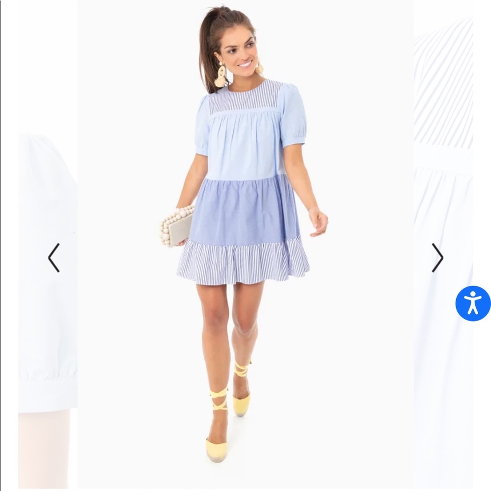 Quinn Dress-Pomander Place. Tiered, loose-fitting dress!